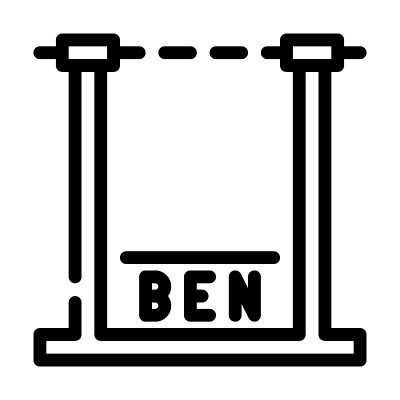 高度控制停车门线图标矢量插图