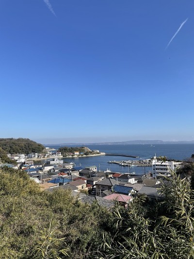 三浦半岛的浦长海峡