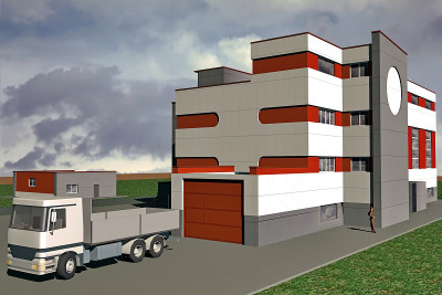 3D渲染建立简单的几何模型