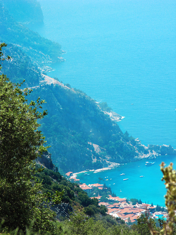 土耳其地中海海岸线景观