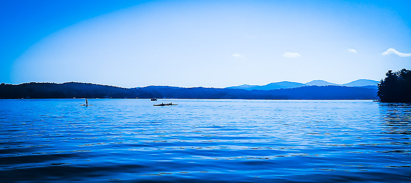 去蓝岭湖