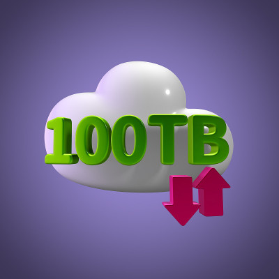 3D渲染云数据上传下载插图100tb容量