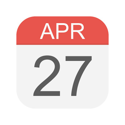 4月27日-日历图标