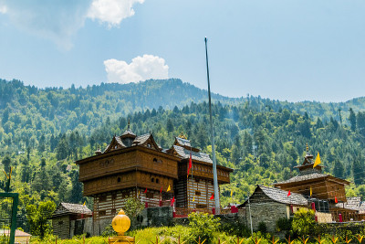 Shri Bhima Kali寺庙是萨拉罕的一座寺庙