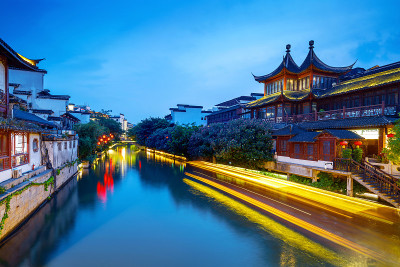南京夫子庙夜景