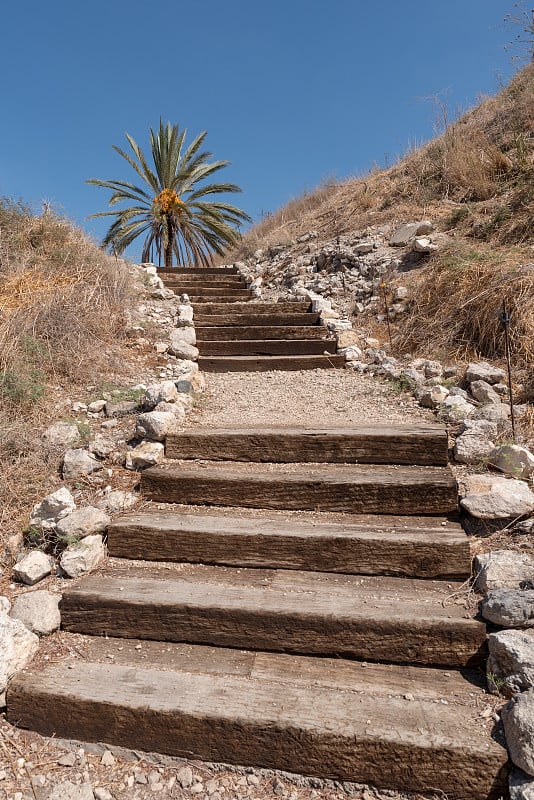 Tel Megiddo国家公园是一个考古遗址。也被称为世界末日