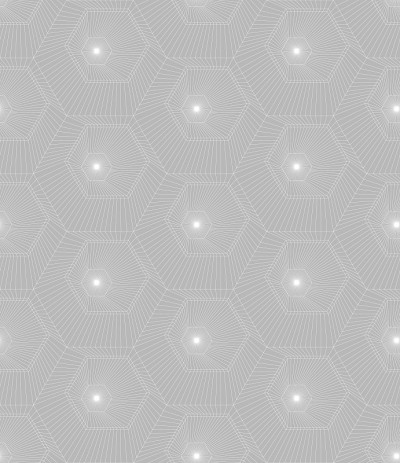 抽象无缝六边形图案。现代技术。