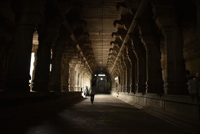 印度泰米尔纳德邦坎奇普兰Ekambareswarar寺庙