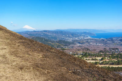 从伊藤市Omuro山观看