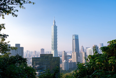 台湾最美的观景城市台北。
