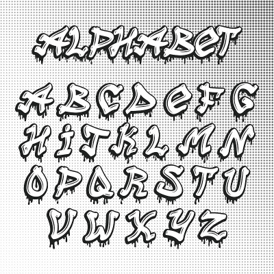 Graffity字体向量
