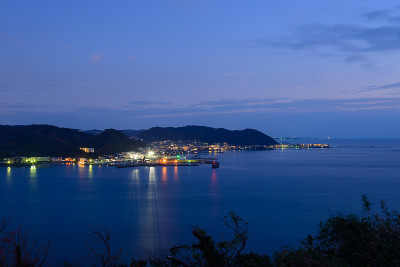 日本神奈川祖志和叶山夜景