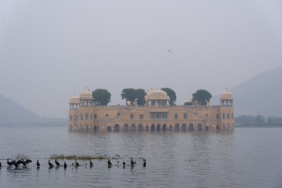 印度斋浦尔水宫Jal Mahal