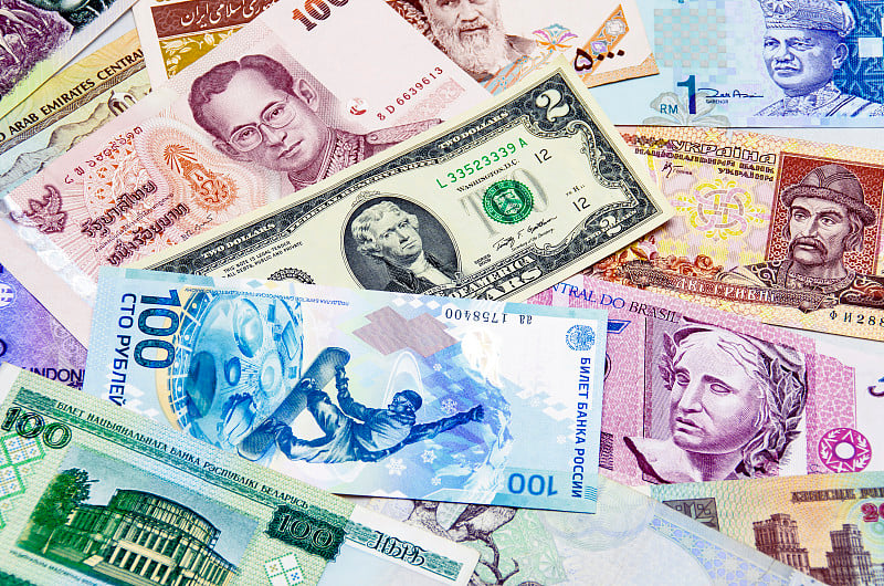 World money collage