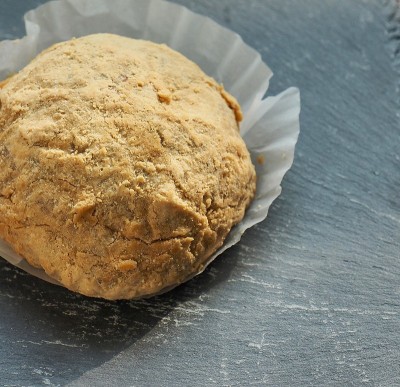 豆奶油圆面包