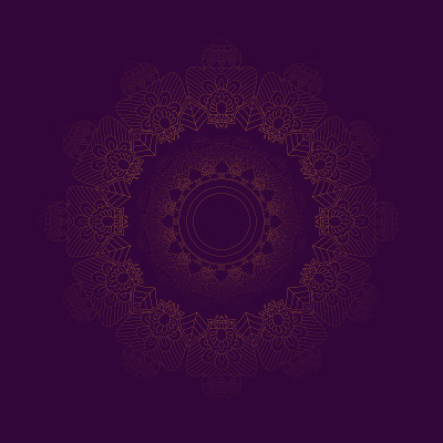 Elegant mandala design background