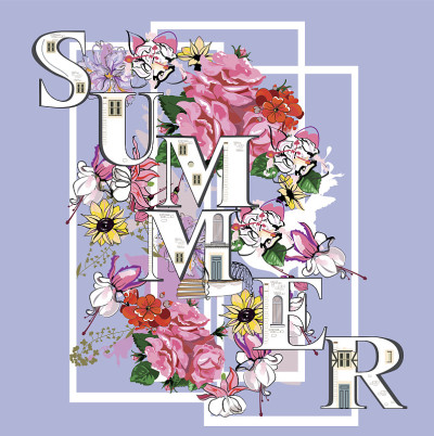 “夏”字设计。