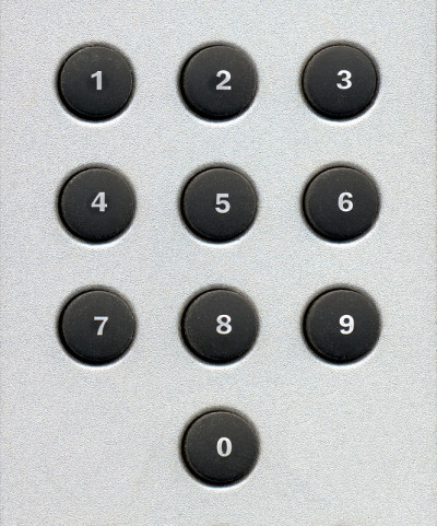 数字键盘按钮