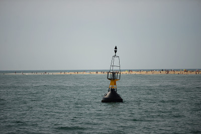 Arcachon海滩浮标