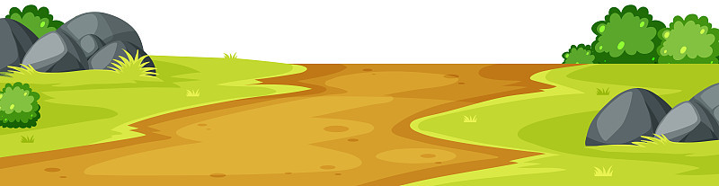 Natural environment lanscape scene