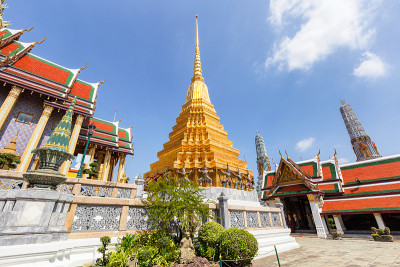 翡翠佛寺或玉佛寺，曼谷，泰国