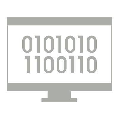 Isolated monitor device with a binary number