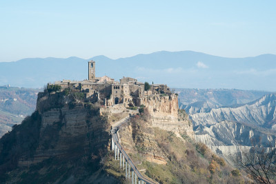意大利Bagnoregio的Civita