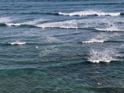 Hawaiin冲浪海滩