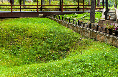 Ganina Yama Monastery in Yekaterinburg region, Rus