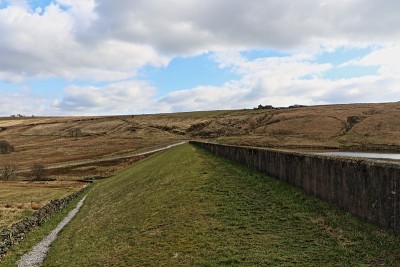 Dean Head Dam，西约克郡，英格兰