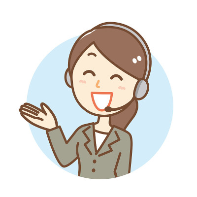一个戴着耳机的女人的插图