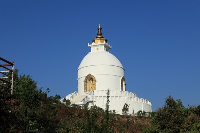 尼泊尔的世界和平塔