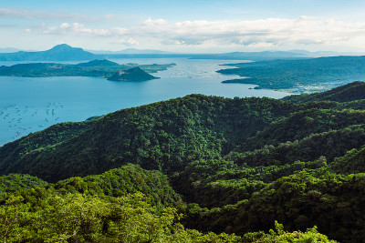 Taal火山风景，塔加泰2018