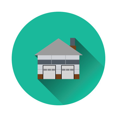 Warehouse logistic concept icon