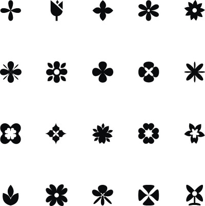 花向量图标1