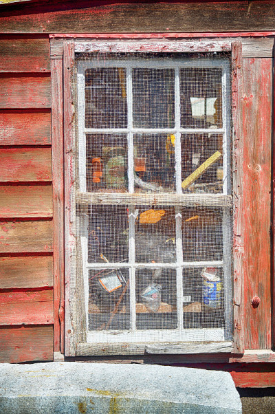 小屋窗口