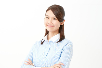 微笑的亚洲女人