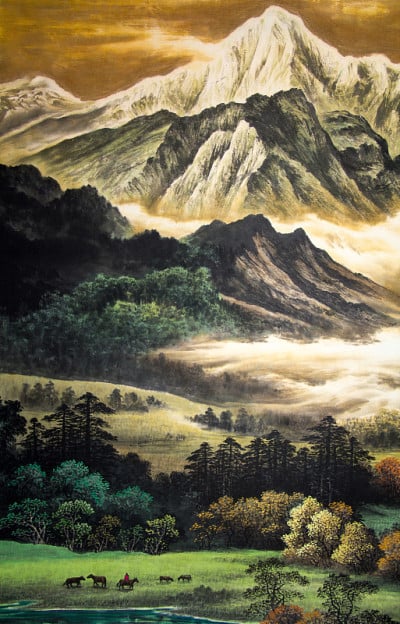 中国传统山水画