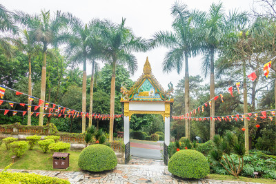 中国广西南宁青城山中泰友谊寺