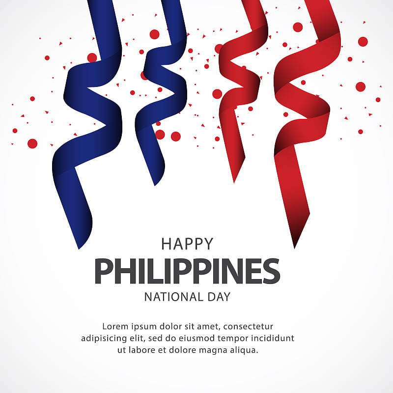 philippines independence day vector template. desi