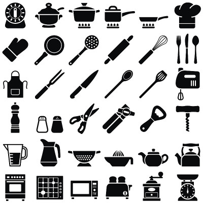 厨房工具图标