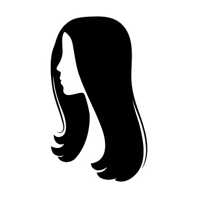 美发沙龙的长发女郎