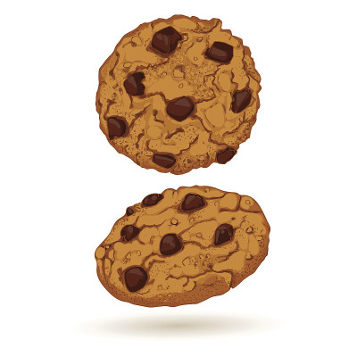 Cookies正面和侧视图