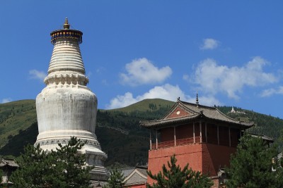 中国粗俗的斯图帕冯武塔山