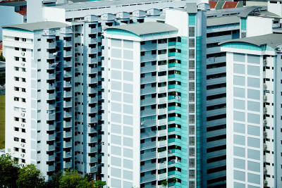 高密度多层住宅公寓楼