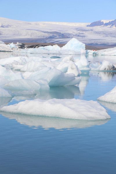的观点Jokulsarlon