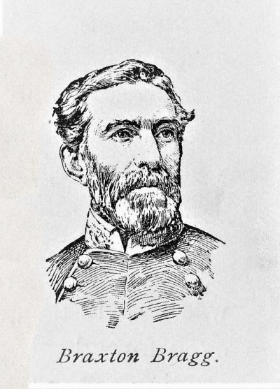 布拉克斯顿·布拉格将军肖像，1861-1865年美国内战