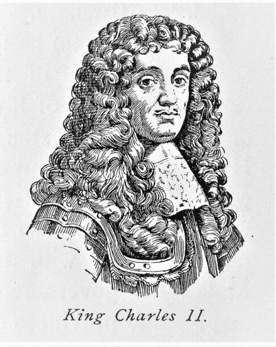 查理二世肖像，英格兰、苏格兰和爱尔兰的统治者1660-1685年