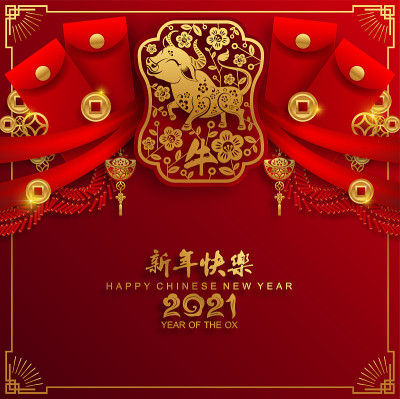 2021年中国新年。