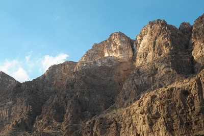 瓦迪沙布全景，阿曼